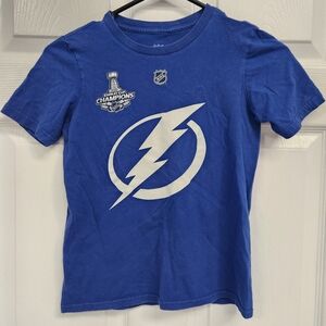NHL Boys Tampa Bay Lightning Jersey Tee. Kucherov 86